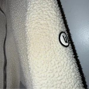 Vuori Womens Alpine Sherpa‎ Cream/Grey Size XS thumbnail 6