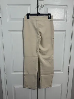 Jones & Co Cream Straight Leg Pants XS thumbnail 2