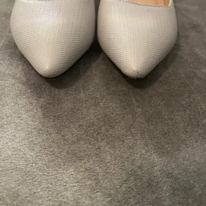 ROTCV Women's Pointed Block Heel Pumps in white iridescent thumbnail 6