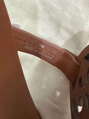 Tory Burch Miller Cloud Sandal Aged Camello Size 9 thumbnail 9