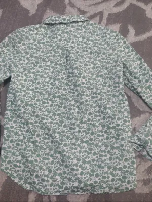 Boden Classic English Ivy Button Down Shirt Green Size 4 thumbnail 3