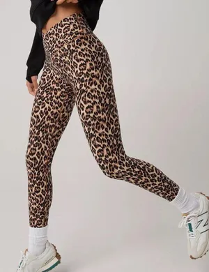 Aerie Cheers Print Leggings thumbnail 1