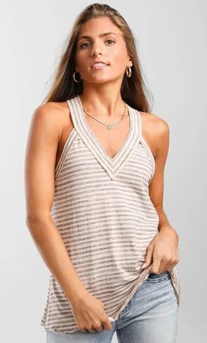 Buckle Striped Tank Top thumbnail 1