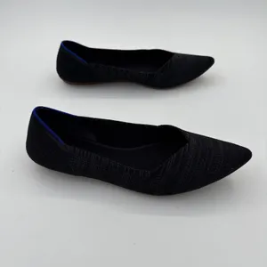 Rothy's The Point Black Knit Washable Ballet Flats Womens Size 9 thumbnail 2