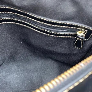 Black faux leather top handle bag thumbnail 7