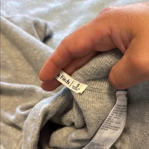 Abercrombie Cozy Gray Sweatpants thumbnail 6