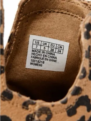 TOMS Leopard Print Wedge Ankle Booties Women’s Size 9 Animal Print Shoes thumbnail 5
