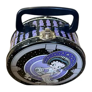 Betty Boop Round Lunchbox/Purse with Handle thumbnail 1
