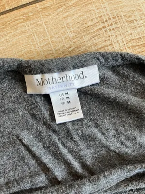 Womens Motherhood Maternity Grey Maxi Dress - M thumbnail 5