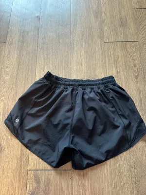 Black Lululemon Shorts Hotty Hot thumbnail 2