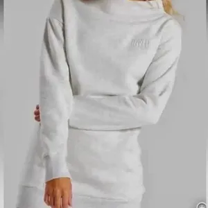Gymshark mock neck grey sweatshirt thumbnail 1