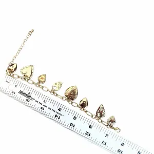 Urban Outfitters 14K Gold Plated Heart Charm Bracelet thumbnail 7