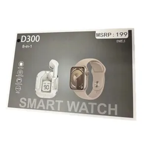 Smart Watch D300, Multiple Color Bands And Earbuds - RV:$199 thumbnail 2