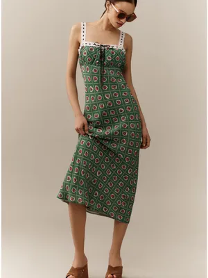 Wayf Sleeveless Midi Slip Dress thumbnail 2
