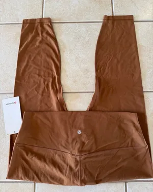Lululemon Align High Rise 25” Copper Brown Size 16 NWT thumbnail 1