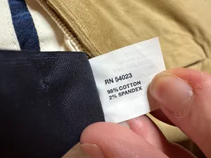 NWT GAP GapStretch Corduroy Pants Size 2R Tan Low Rise Straight Modern Fit thumbnail 5