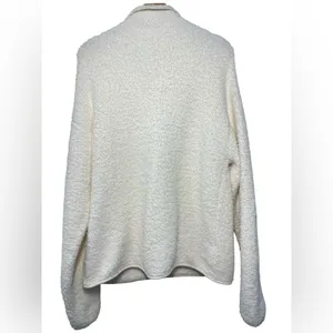 Skims Cozy Plush Cream Pullover Sherpa thumbnail 9