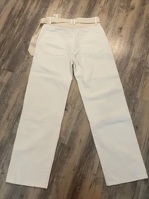 Wrangler ATG Utilitarian Wide Leg Urban Outdoors Cream Jeans Sz 4 thumbnail 13