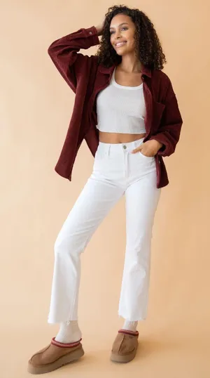Grey Bandit White Jeans thumbnail 1