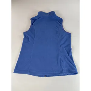 Columbia Fleece Vest Size L Periwinkle Blue Full Zip thumbnail 8