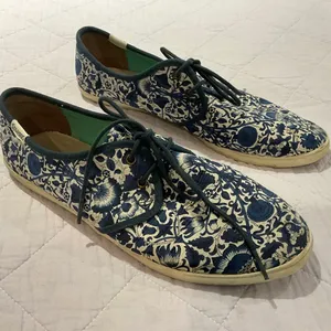 SOLUDOS Botanical Navy Classic Sneaker Size US 9 thumbnail 6