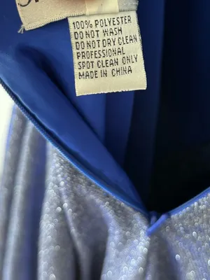Sherri Hill Formal Royal Blue Silver Glitter Gown Criss Cross Back Prom Gala thumbnail 10