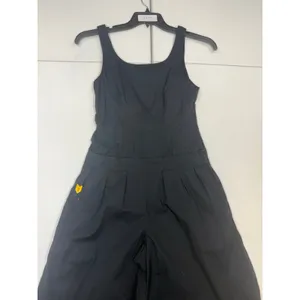 WEWOREWHAT Pleated Scoop Neck black Jumpsuit size 6 thumbnail 3