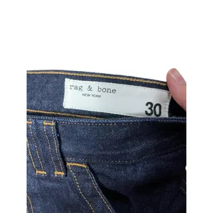 American Rag Rag Bone Dark Wash Wide Leg Baggy Fit Front Patch‎ Pockets Jeans Size 30 thumbnail 7