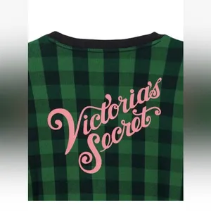 Victoria's Secret Thermal One Piece Onesie Pajama Plaid Size S - NWT thumbnail 4