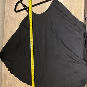 FREE PEOPLE We the Free Oversized Black Halter Tank Top Flowy Size Small S thumbnail 7