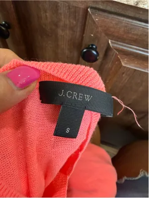 Women's J.Crew Crew Neck Sweater Pink Size S thumbnail 4