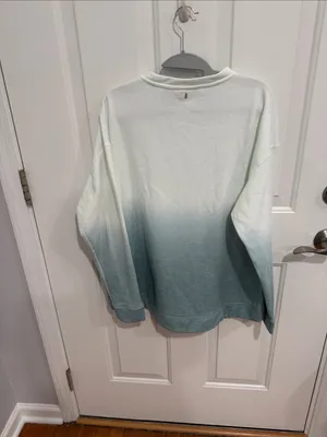 NOBULL Mint-to-Teal Ombre Crewneck Sweatshirt thumbnail 8