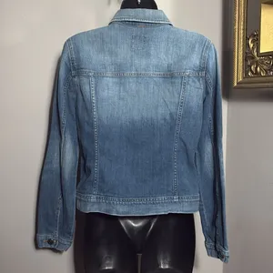 J Crew VINTAGE Small Denim Jean Jacket thumbnail 2
