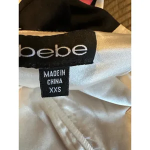 VTG Bebe Y2K Silk Floral Halter Dress - XXS Bustier Style‎ Cocktail thumbnail 5