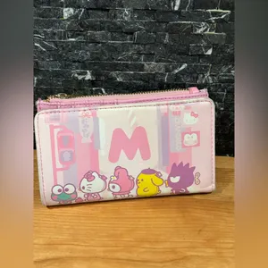 Sanrio Hello Kitty and Friends Kawaii Loungefly Pink Bifold Wallet thumbnail 5