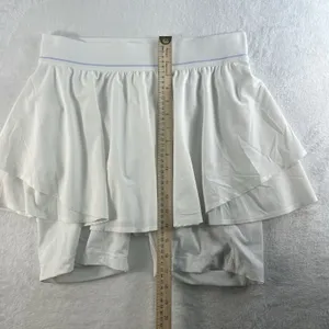 Lululemon Size 10 Court Rival High Rise Skirt Run Tennis White Women's Athletic thumbnail 15