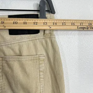 BDG Urban Outfitters Mom High Rise Corduroy‎ Pants Size 26 Washed Faded Beige thumbnail 6