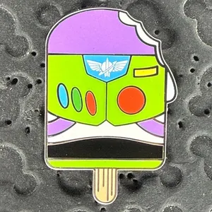 Disney parks Pixar Toy Story Buzz Lightyear Ice Cream Bar Series 2 trading pin thumbnail 1