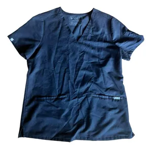 FIGS Casma Three-Pocket Scrub Top Black Size Medium thumbnail 2