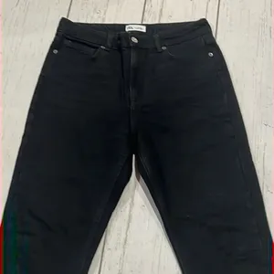 Zara black womens denim jeans thumbnail 1