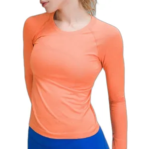 Lululemon Swiftly Tech Long Sleeve Shirt 2.0 Race Length *Highlight Orange thumbnail 4