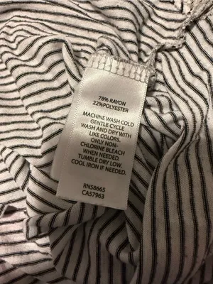 Athleta Black & White Striped Tank Top #44‎ thumbnail 4