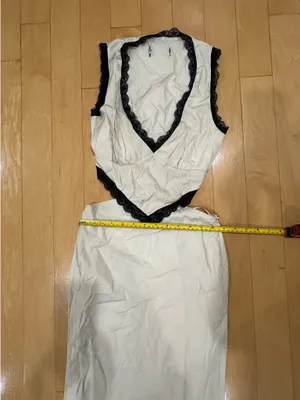 Princess Polly keila lace trim beige and black maxi dress thumbnail 6