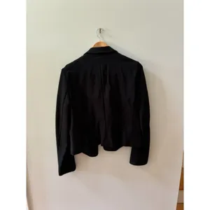 GAP Women's Black Blazer Jacket Size Small Classic One-Button Career thumbnail 3
