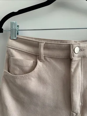 Zara cream suede shorts thumbnail 2