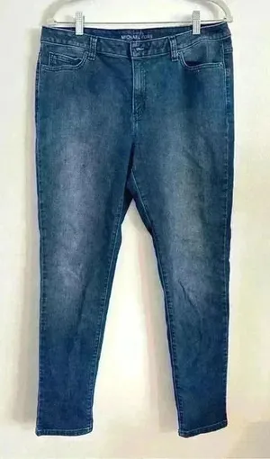 Michael Kors Skinny Blue Jeans Size 10‎ Stretch Women thumbnail 1