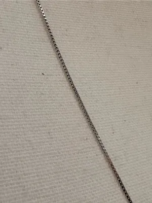 Sterling Silver 24” Box Chain thumbnail 2
