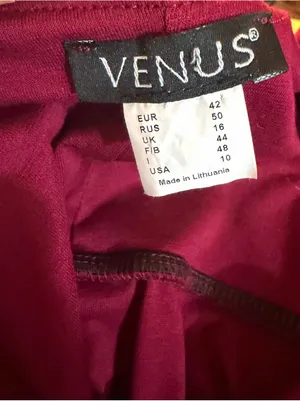 VENUS Sleeveless Ruched Midi Dress - Berry thumbnail 8