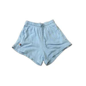 Aviator Nation Lounger Shorts Logo Embroidered Sky Blue Preppy Beach Summer thumbnail 2