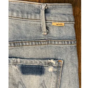 Mother Denim The Hustler Ankle Fray On The Ropes Jeans Size 27 thumbnail 8
